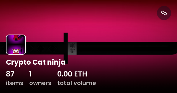 Crypto Cat Ninja Collection Opensea