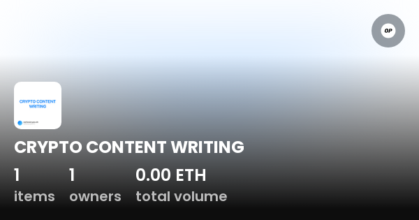 crypto writing