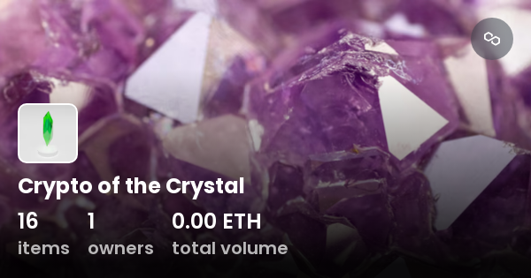 crypto crystal collectible trade on