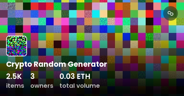 Crypto Random Generator - Collection | OpenSea