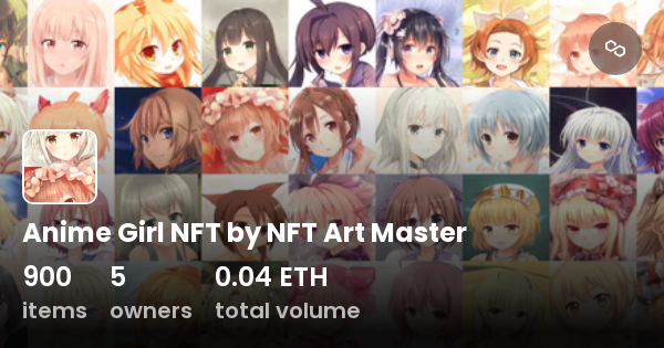 Anime Girl NFT by NFT Art Master - Collection | OpenSea