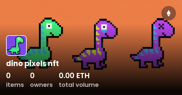 dino pixels nft - Collection | OpenSea