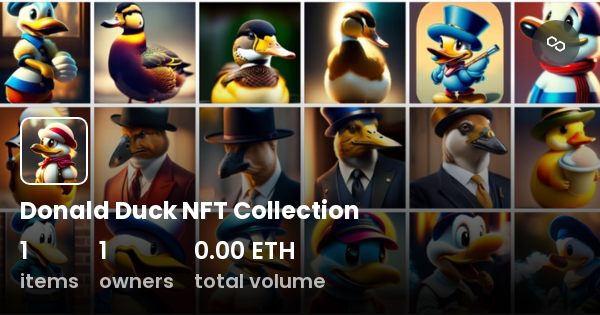 Donald Duck NFT Collection - Collection | OpenSea