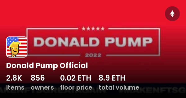 donald pump crypto