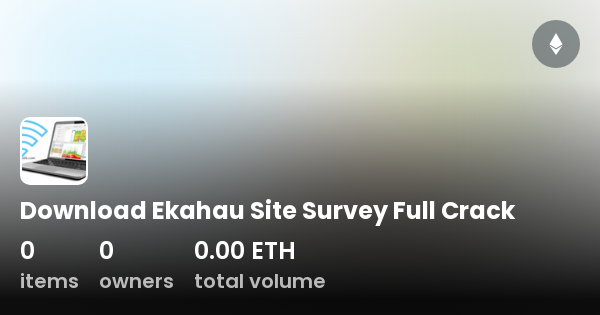 download ekahau site survey full crack