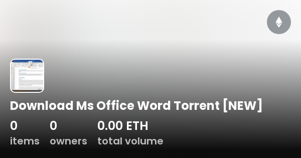 ms word torrent