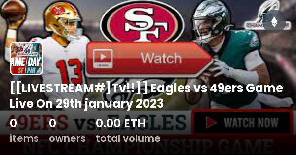 49ers vs eagles live stream
