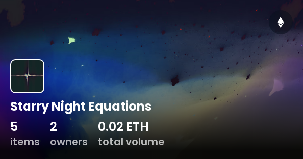 Starry Night Equations Collection OpenSea