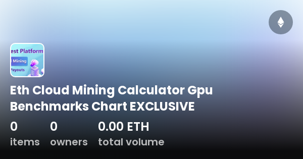 eth mining calculator gpu