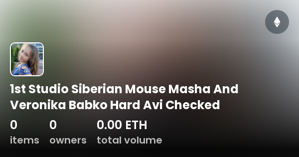 1st Studio Siberian Mouse Masha And Veronika Babko Hard Avi Checked