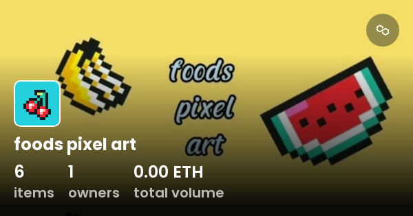 Foods Pixel Art Collection Opensea