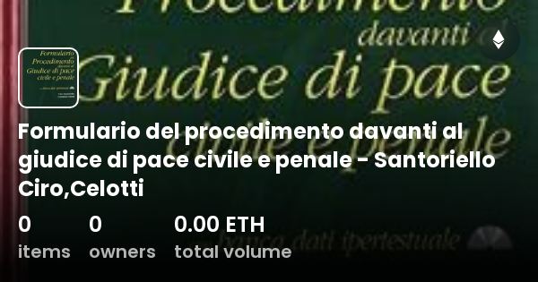 Procedimento Penale Davanti Al Giudice Di Pace Schema Formulario del procedimento davanti al giudice di pace civile e penale