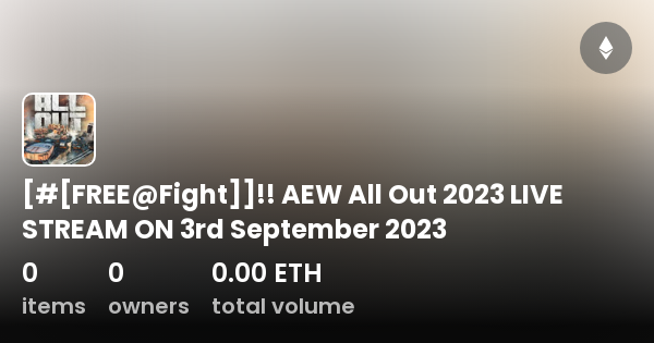 Aew all out on sale free live stream