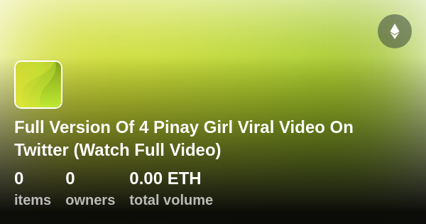 Full Version Of 4 Pinay Girl Viral Video On Twitter Watch Full Video Collection Opensea 