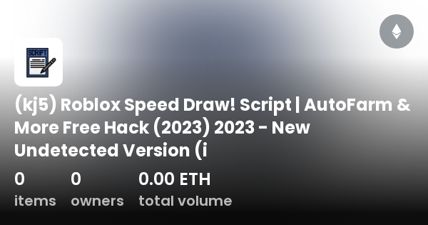 kj5) Roblox Speed Draw! Script  AutoFarm & More Free Hack (2023
