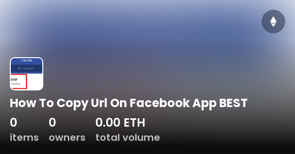 how do you copy your facebook url