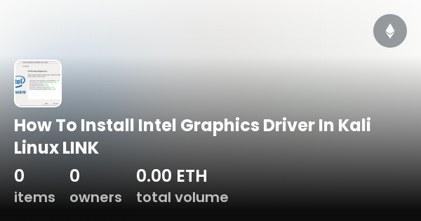 Linux intel graphics online driver