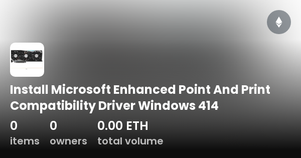 Microsoft enhanced point and print compatibility driver как удалить