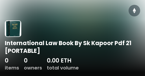 Public International Law Book By Sk Kapoor Pdf