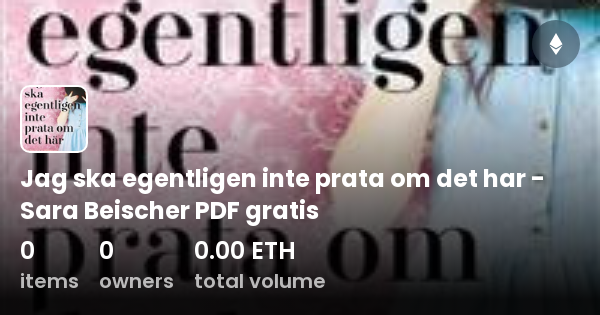 Jag Ska Egentligen Inte Prata Om Det Har - Sara Beischer PDF Gratis ...