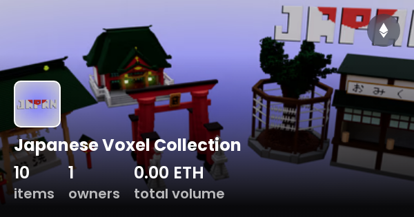 Japanese Voxel Collection Collection Opensea