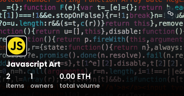 Javascript Art - Collection | OpenSea