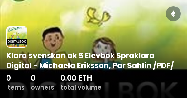 Klara svenskan ak 5 Elevbok Spraklara Digital - Michaela Eriksson, Par ...