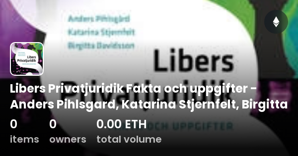 Libers Privatjuridik Fakta Och Uppgifter - Anders Pihlsgard, Katarina ...