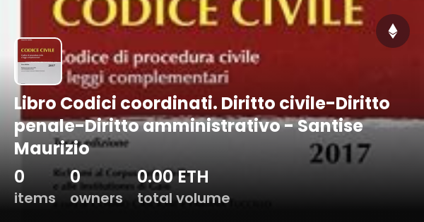 Libro Codici Coordinati Diritto Civile Diritto Penale Diritto