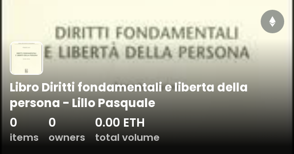 Libro Diritti fondamentali e liberta della persona - Lillo Pasquale ...