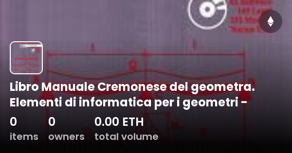 Libro Manuale Cremonese Del Geometra Elementi Di Informatica Per I