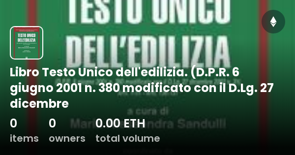 articolo 6 comma 1 del testo unico edilizia