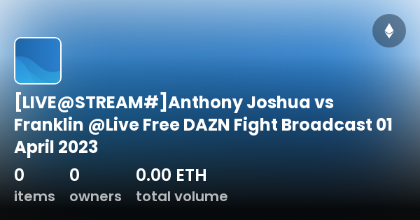 Free streams for anthony joshua online fight