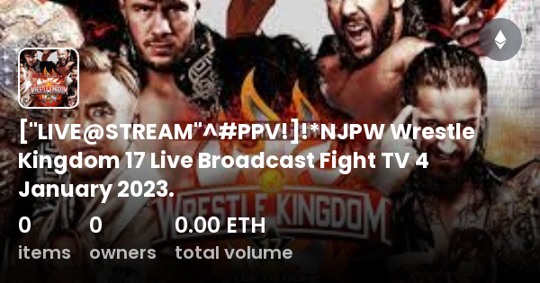 Njpw best sale live stream