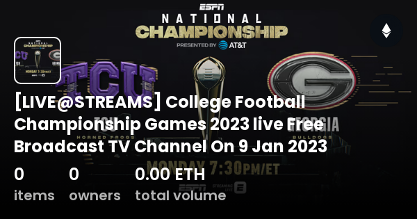 Stream ncaa football championship free hot sale