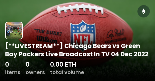 LIVESTREAM**] Chicago Bears vs Green Bay Packers Live Broadcast In