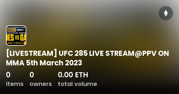 stream ufc