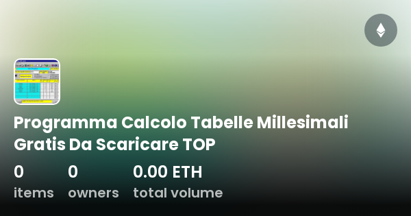 Programma Calcolo Tabelle Millesimali Gratis Da Scaricare TOP ...