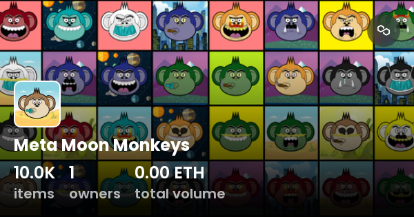 Meta Moon Monkeys - Collection | OpenSea