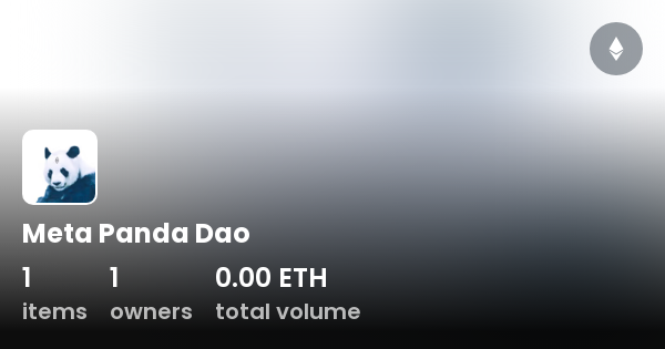 Meta Panda Dao - Collection | OpenSea