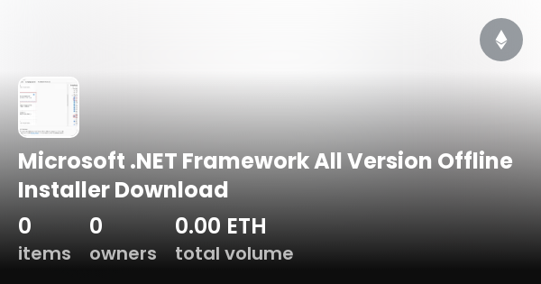 Microsoft .NET Framework All Version Offline Installer Download ...