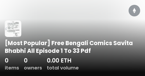Most Popular Free Bengali Comics Savita Bhabhi All Episode 1 To 33