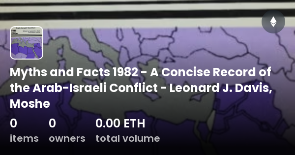 Myths and Facts 1982 - A Concise Record of the Arab-Israeli Conflict ...