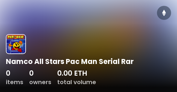 Namco All Stars Pac Man Serial Rar Collection Opensea