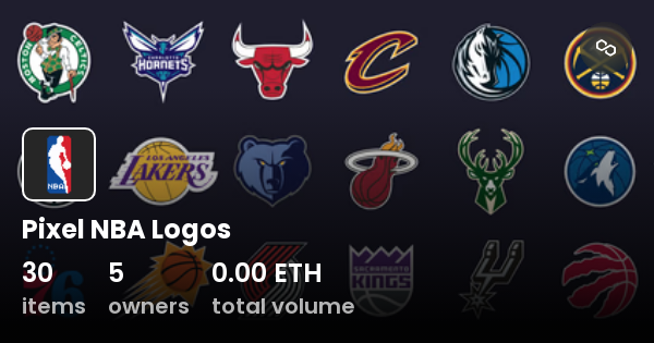 Pixel NBA Logos - Collection | OpenSea