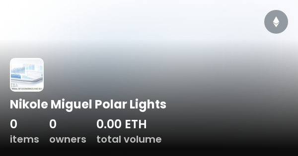 Nikole Miguel Polar Lights Collection Opensea