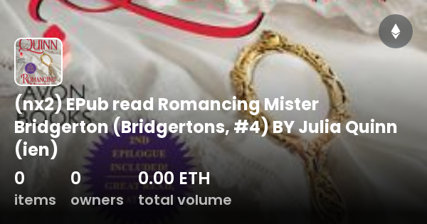 (nx2) EPub read Romancing Mister Bridgerton (Bridgertons #4) BY Julia