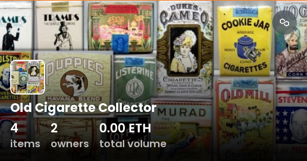 Old Cigarette Collector Collection Opensea