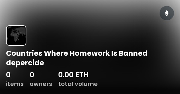 country where homework is banned