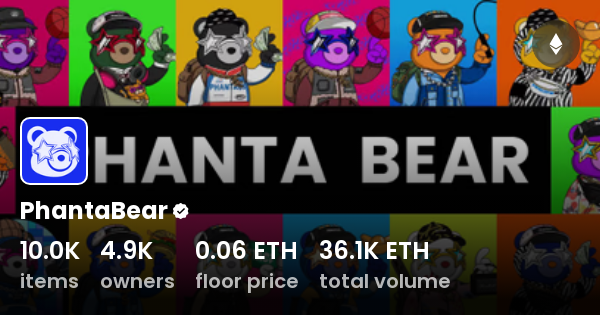 PhantaBear - Collection | OpenSea